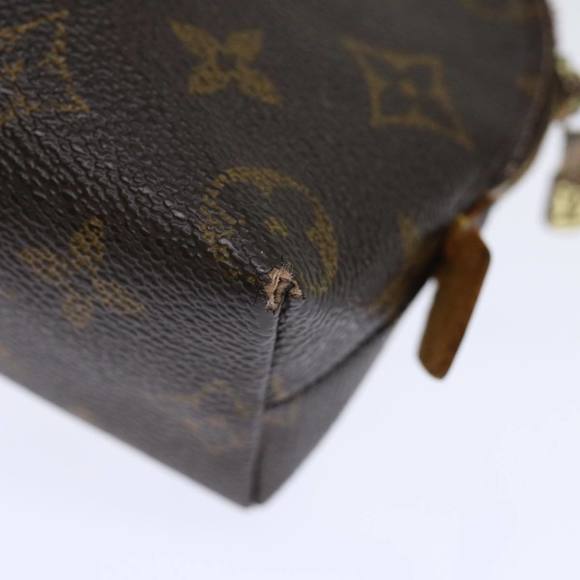 LOUIS VUITTON Monogram Pochette Cosmetic PM Cosmetic Pouch M47515 Auth ar11673 - Picture 16 of 16